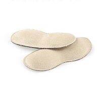 2pcs=1pair Thickened Suede Shoe Insert Anti Slip Cushion Pads Protector Heels Rubbing Half yard Heel Shoes Insole Grips Unisex Shoes Accessories