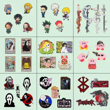 Japanese Anime Jujutsu Popular Characters Enamel Pin Badge Collection  Handmade Manga Kawaii Anime Fandom Gift 