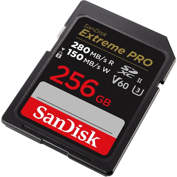 sandisk-extreme-pro-sdhxc-uhs-ii-cards-speed-280-mb-s-v60-ความจุ-64gb-128gb-256gb-sdsdxep-6k-แซนดิส-กล้อง-ถ่ายรูป-กล้องdslr