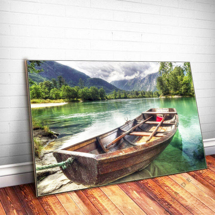 Hiasan Dinding Pemandangan / HT-25 / Size 45x30cm / Hiasan Dinding