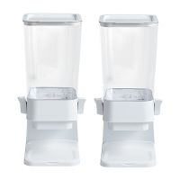 2PCS Countertop Dispenser Indispensable Countertop Container Countertop Container for Candy Dispenser