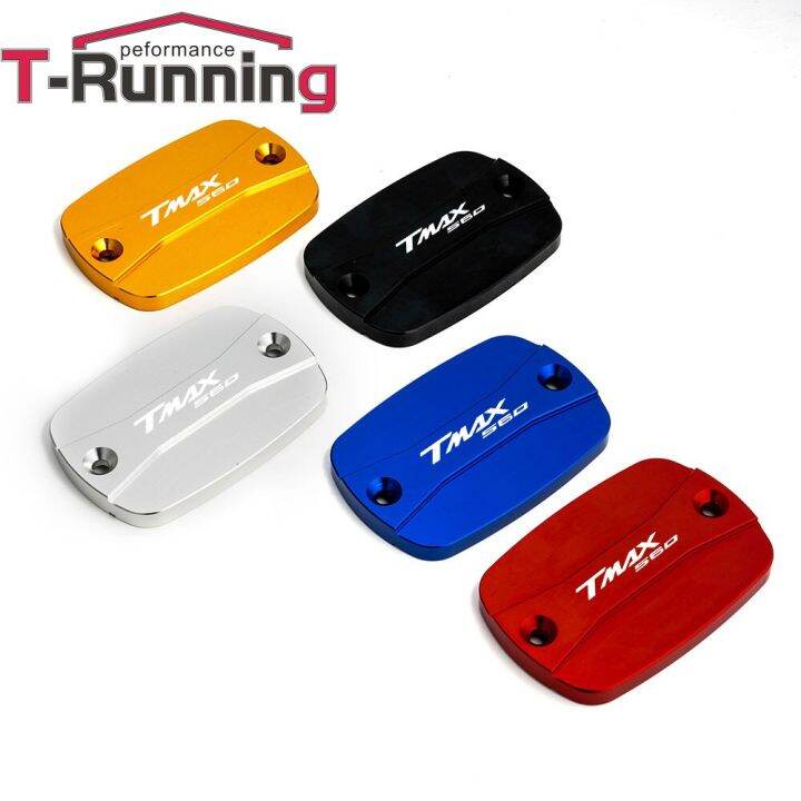 Motorcycles Accessories Aluminum Cnc Red Brake Fluid Tank Caps Tank