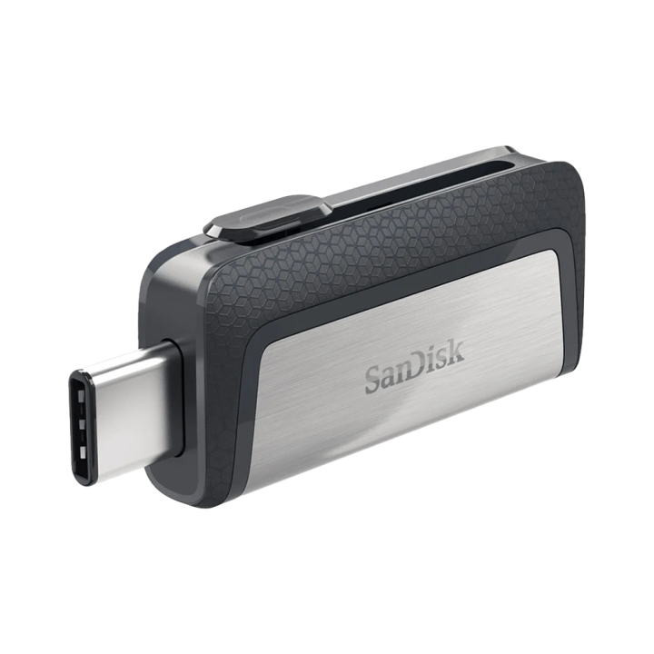 sandisk-ultra-dual-drive-128gb-แฟลชไดร์ฟ-usb-a-usb-type-c-สีเงิน-รับประกันสินค้า-5-ปี