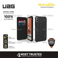 UAG Metropolis Series Phone Case for iPhone XS MAX / iPhone X / XS / XR with Protective Case Cover - Black
