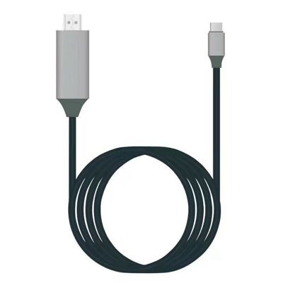 Type-C to -Compatible USB3.1 4K HDTV Cable for Android Phone to Connect TV Same Screen Device Cable 2M