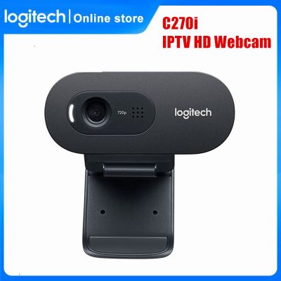 ZZOOI Logitech C270i HD Video 720P Web Built-in Micphone USB2.0 Computer Camera USB 2.0 Logitech Webcam 100% Original