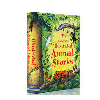 Original English genuine picture book Usborne illustrated animal stories hardcover full color illustration version animal story picture book