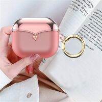 [SOSO 3C accessories] สำหรับ Airpods Pro 2 Case 2022Pink Love 2nd Generation CaseSoft TPU Shockproof Pro/ 1/2/3