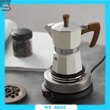 150ml/300ml Durable Moka Pot Aluminum Italian Espresso Coffee Maker Stove  Top Pot Kettle Latte Stove Coffeeware Mocha Coffee Pot