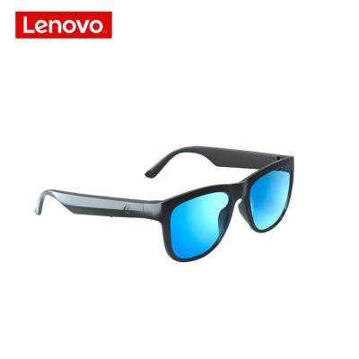 ZZOOI Lenovo Smart Music Sunglasses earphone HIFI Sound Quality Wireless Bluetooth 5.0 Headphone Driving Glasses Earbuds with Mic