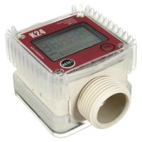 Digital K24 Turbine Digital Die-Sel Fuel Flow Meter Gauge For Chemicals Liquid Water Hot，Great Performance