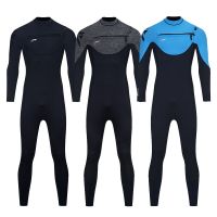 3MM Baju Menyelam Neoprene ผู้ชายผู้หญิง Surf ดำน้ำอุปกรณ์ตกปลาใต้น้ำ Spearfishing Kitesurf ชุดว่ายน้ำชุดเว็ทสูท