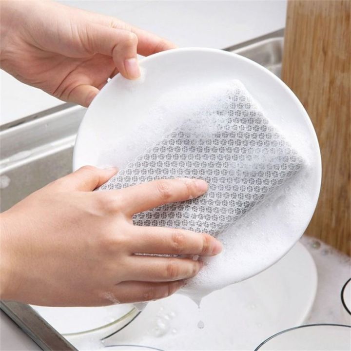 5pcs-cleaning-sponges-dish-non-scratch-microfiber-scrubber-pot-pan-washer-sponge