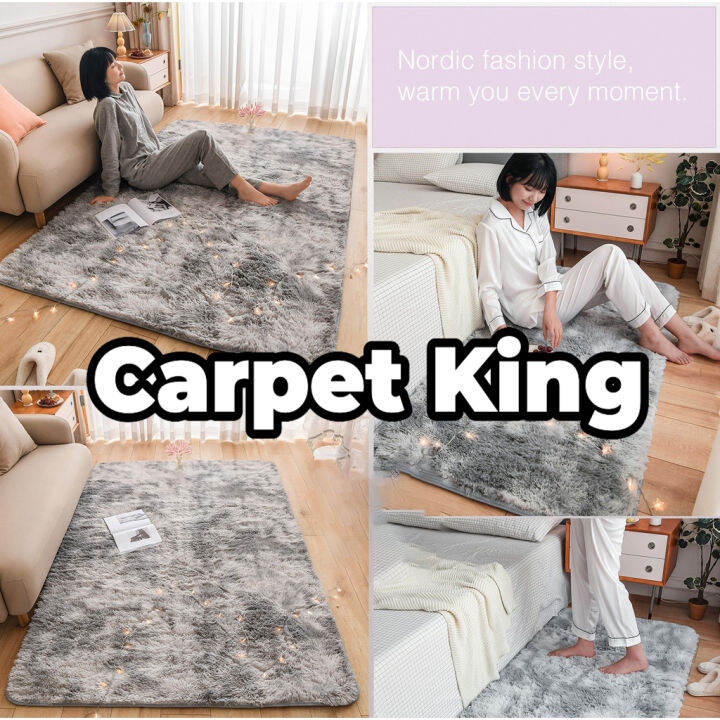 【CARPET KING】50x80cm 120x160cm 150x180cm High Quality Plush Faux Fur