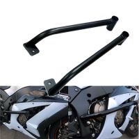 Ultrasupplier กันชนเหล็ก Crash Bar Engine Guard Breed Race Rail Body Protector สำหรับ Kawasaki Ninja ZX10R ZX-10R ZX 10R 2011 2012 2013 2014