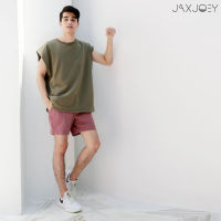 JAXJOEY - กางเกงขาสั้น ผ้านาโนลายริ้ว - STRIPED NANO SHORTS