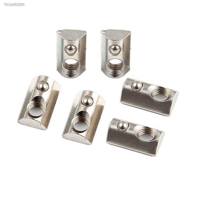 m3-m4-m5-m6-m8-roll-in-spring-t-nut-with-ball-for-aluminum-extrusion-with-profile-20-30-40-45-series-aluminum-nuts