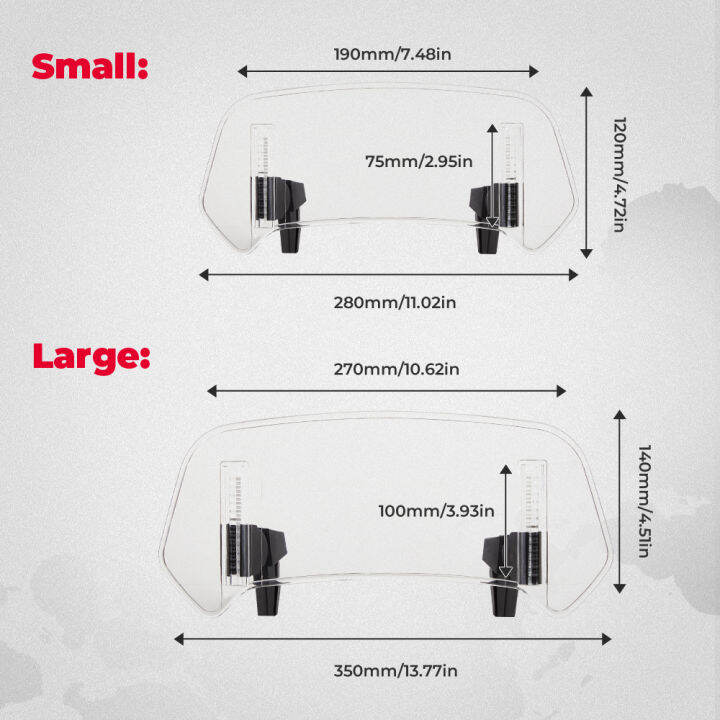 รถจักรยานยนต์กระจกสากลสำหรับ-bmw-r1200gs-r1250gs-r-1200-gs-lc-adv-ปรับขยายกระจกรถมอเตอร์ไซด์กระจก