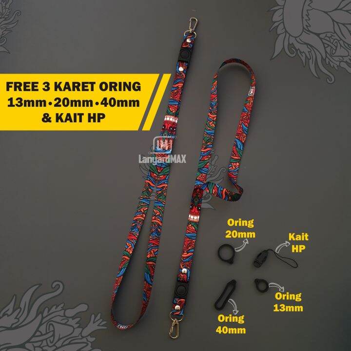 Lanyard Tali Gantungan Motif Mini Masaka | Lazada Indonesia