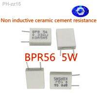 Resistor de cemento cerámico no inductivo 5W 0.001 01 015 022 025 033 05 ohm 0.1R 0.15R 0.22R 0.25R 0.33R 0.5R 10 Uds.