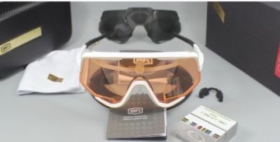 100% GLENDALE Soft Tact Off White/Soft Persimmon &amp; Smoke Lens 61033-110-78