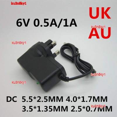 ku3n8ky1 2023 High Quality AC 110-240V to DC 6V 0.5A 1A Universal Power supply Adapter Charger 6 V Volt for Omron Blood Pressure Monitor M2 M3 UK AU pLUG