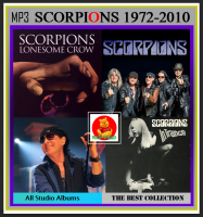 CD-MP3 Scorpions สกอร์เปียนส์ รวมฮิตทุกอัลบั้ม 1972-2010 #เพลงสากล #เพลงร็อค #เพลงยุค70-80 ☆แผ่นซีดีMP3