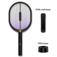 2021 Hot Sale 3000V 3 IN 1 LED Trap Mosquito Killer Lamp USB Rechargeable Summer Mosquito Trap Racket Anti Insect Bug Zapper