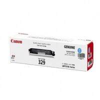 CANON  329 CYAN สีฟ้า   หมึกแท้+ใหม่คุณภาพ100%   รุ่น LBP7018C มั่นใจเรื่องงานพิมพ์ คมชุดทุกตัวอักษร สีสดใสไม่มีเพี้ยน ยกระดับทุกงานพิมพ์