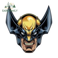 EARLFAMILY 13ซม. X 12.6ซม. Wolverine ลำต้นสติกเกอร์รถยนต์มอเตอร์ไซค์บุคลิกภาพสติ๊กเกอร์สำหรับ Audi รอยขีดข่วนบดเคี้ยว