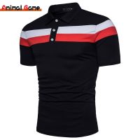 Korean Polo Shirts for Men Casual Solid Color Slim Fit Mens Polos New Summer Fashion Brand Men Clothing 8XL