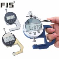 0-12.7mm/0-25.4mm Thickness Gauges mm/inch Digital Micrometer Flat Probe Measuring Tools for Leather Flim Paper