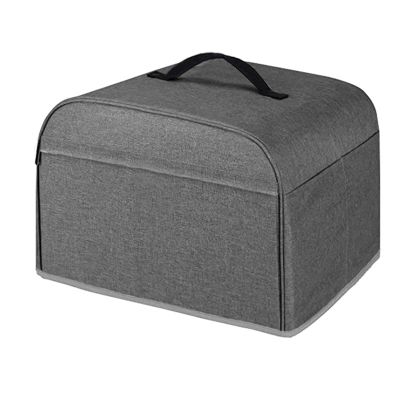 Air Fryer Cover Kitchen Dust Cover Toaster Cove with Pockets for Ninja Foodi Grill Dark Grey