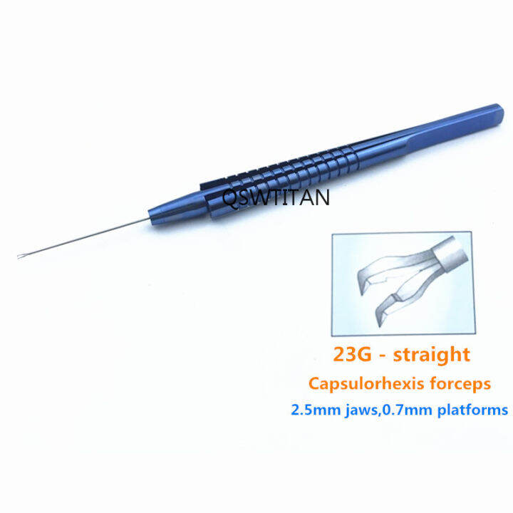 1pcs-titanium-capsulorhexis-forcep-virtreo-retinal-instruments-ophthalmic-intraocular-forceps-กรรไกรเครื่องมือผ่าตัด