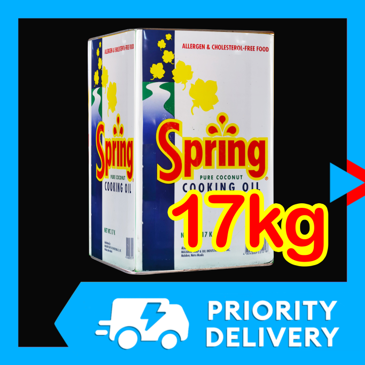 17kg 19L 5.1gal SPRING Pure Vegetable COOKING OIL Coconut Oil for