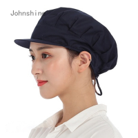 Chef Cap Cooking Kitchen Hat Food Service Hair Nets Mesh Brim Restaurant Vent Beanie