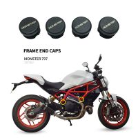 สำหรับ Ducati Scrambler 797มอนสเตอร์2017-2021 2019อุปกรณ์เสริมมอเตอร์2020ชุดฝาครอบกรอบตกแต่งรูกรอบปลั๊กฝาปิด