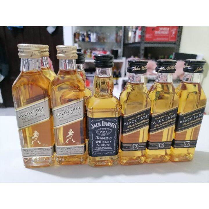 Mini Bottles Whiskey CAKETOPPERS/SOUVENIRS authentic Lazada PH