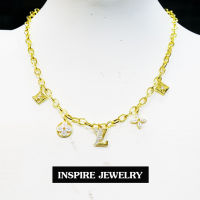 Inspire Jewelry สร้อยคองานแฟชั่นอินเทรน ลายตามที่โชว์ สวยงามมาก ปราณีต ใส่กับเสื้อผ้าไทย เสื้อผ้าทุกชุด ทันสมัย