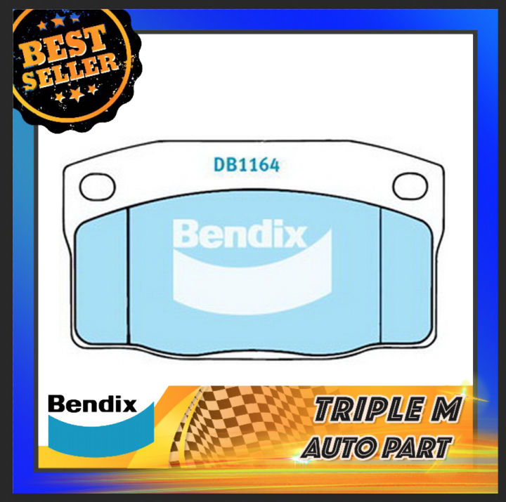 bendix-ผ้าเบรคหน้า-daewoo-fantasy-93-racer-93-cielo-sedan-hatchback-95-97-lanos-1-5-sedan-94-95-bendix-เกรด-general-ct-db1164-1-ชุด-มี-4-ชิ้น-สำหรับ-ล้อ-ซ้าย-ขวา-ราคาส่ง-ถูกที่สุด