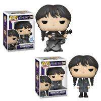 Wednaddams รูปของเล่น Funko Addams ครอบครัวตุ๊กตาขยับแขนขาได้วันตุ๊กตาโมเดลวันเกิดของประดับตกแต่งของขวัญวันเกิดสำหรับเด็ก