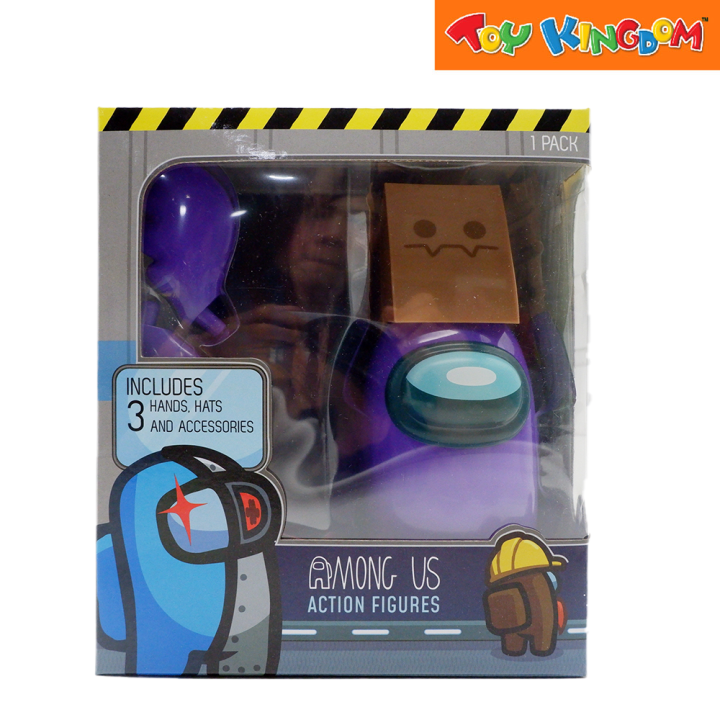 Among us Purple with Brown Hat Playset | Lazada PH