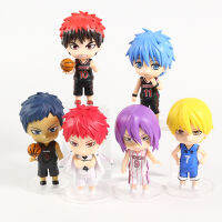 (ร้อน) เคอร์เซอร์บาสเกตบอลของ Kuroko สำหรับตะกร้ารุ่น Q ตุ๊กตาของเล่นรูปพีวีซี10ซม