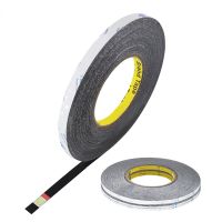 1-10mm 50m Black Strong Sticker Ultra Thin Slim Double Sided Adhesive Tape for Mobile Phone Screen LCD Display Digitizer Repair