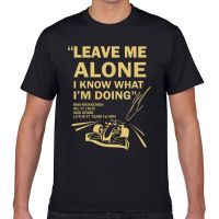 Shirt Men Kimi Raikkonen F1 I Know What I Doing Shi Black Geek Cotton Male Tshirt