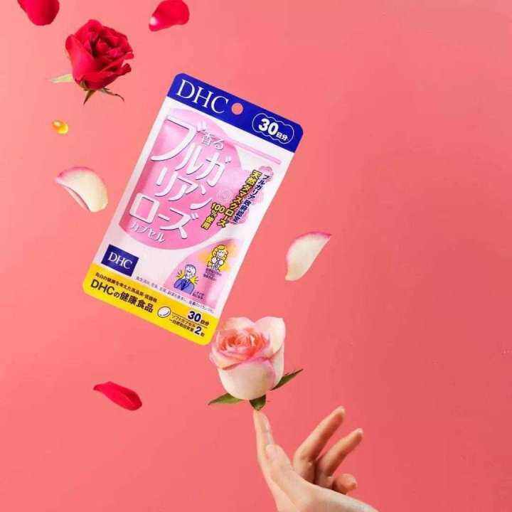 kimhanshops-dhc-bulgarian-rose-30-days-60-เม็ด