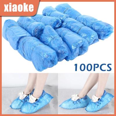 Anti Slip Disposable Shoe Covers Waterproof Overshoes Dustproof Mud-proof Boot Cover Dispense For Home/Rainy/Factory Protective Shoes Accessories