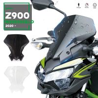 เหมาะกับคาวาซากิ Z-900 Z 900 Z900 Z650 2020 2021 2022รถจักรยานยนต์กีฬาทัวร์กระจกบังลมกันสาดรถยนต์