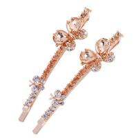 【YF】⊕  EASYA Classic Design 5 Colors Rhinestone Hairpin Barrettes Jewelry New Fashion Sparkling HairTH