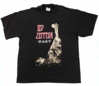 เสื้อยืดวินเทจ Led Zeppelin บันไดเพื่อสวรรค์สัญลักษณ์ Hermit Lantern Zoso ขนาดใหญ่